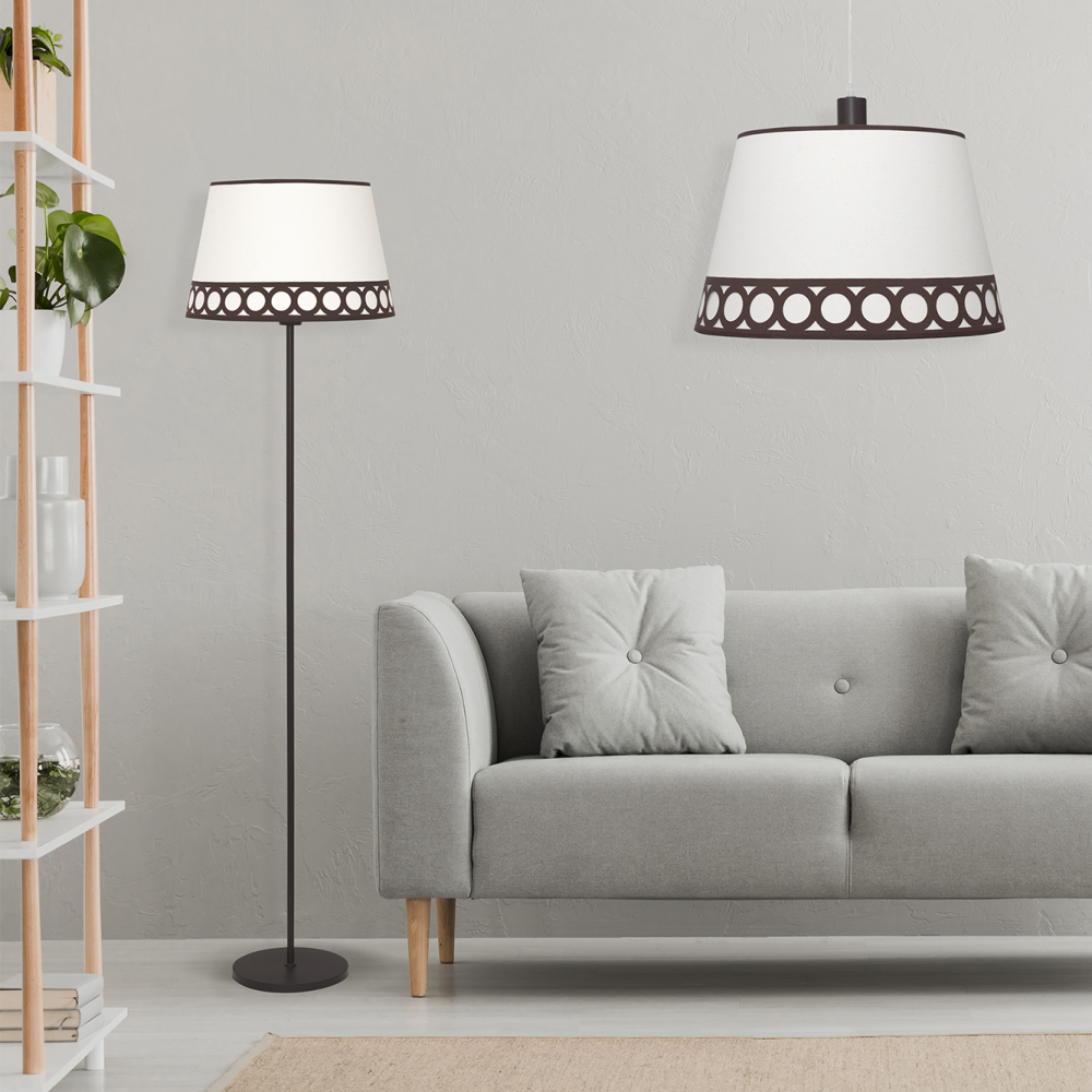 colgante-dalia-1xe27-beis-marron